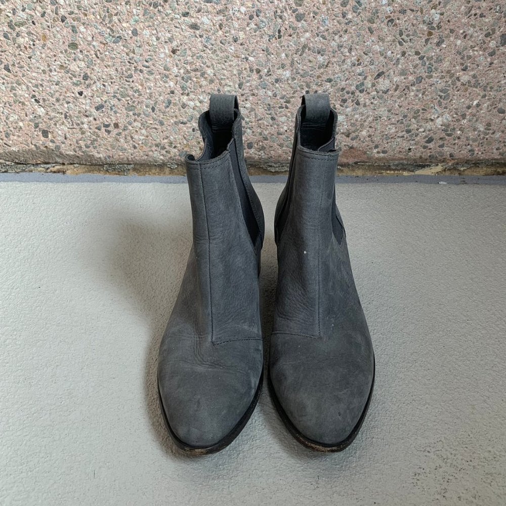 rag & bone Walker Chelsea Boots - Gray Nubuck - Picture 11 of 11